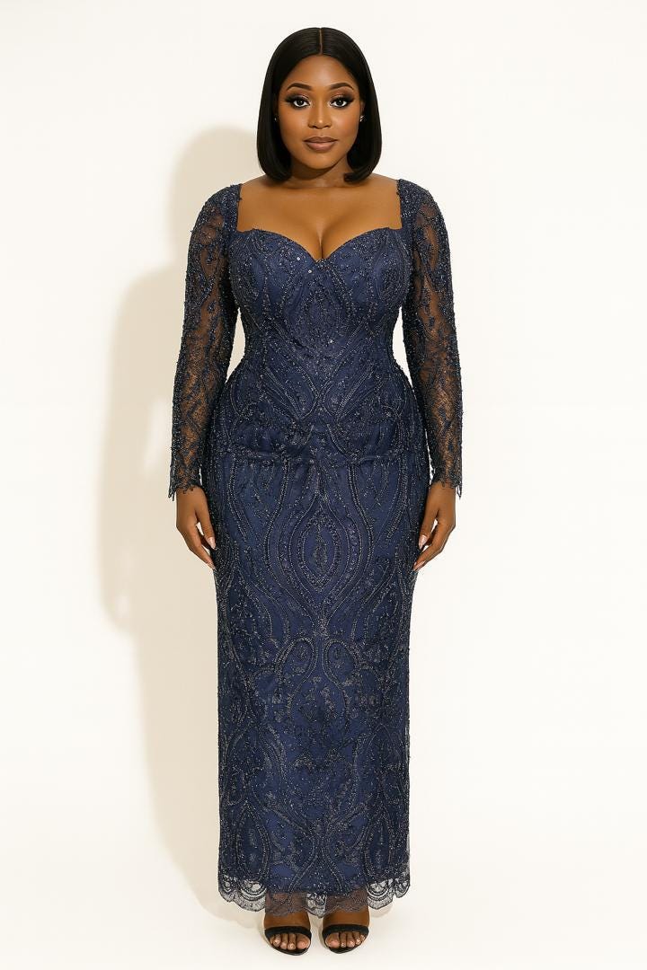 Navy Blue Special Occasion Plus Size Separates Alex Evenings Plus
