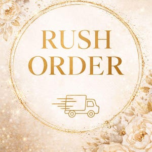 Mejora de pedido urgente para vestido personalizado / Complemento de producción prioritaria / Procesamiento de 2 a 3 semanas