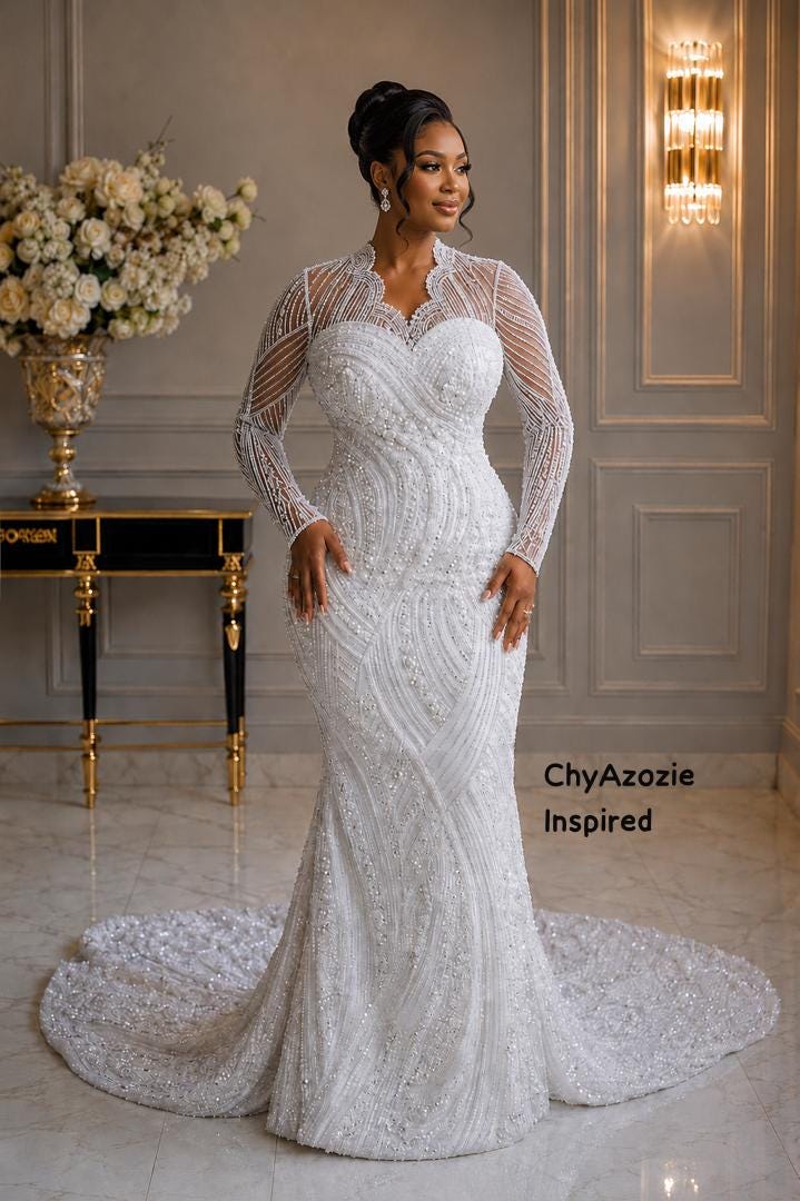 Fitted Bridal Gown - Etsy