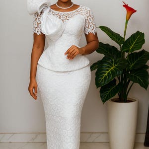 White Burial Dress - Etsy