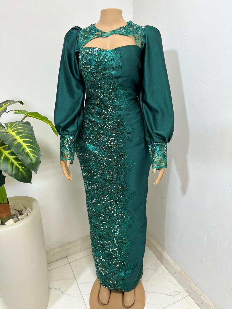 dark green a line prom dress Elegant Dark Green A-Line Spaghetti Straps Prom Dress with Split