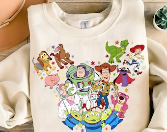 Toy Story Mickey Head Ready To Press, Disney DTF Transfer, Mickey Mouse Heat Transfer, Woody dtf,buzz lightyear DTF, Disneyland Family Trip