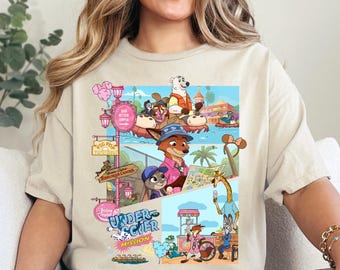 ディズニー『ズートピア』プレス準備完了、ニック・ワイルドとジュディ・ホップスのDTFトランスファー、ディズニー『ズートピア』カップルのDTF、ディズニーファミリー旅行トランスファー、ズートポリス