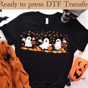 Disney Mickey Halloween DTF, Mickey Halloween Ready To Press, Retro Mickey Mouse DTF Transfer, Disney Shirt,Mickey Mouse Halloween dtf