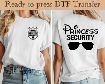 Princess Security DTF, Beauty And Beast Ready To Press, Princess Heat Transfer, Princess Watercolor DTF, Disney Castle Heat Transfer