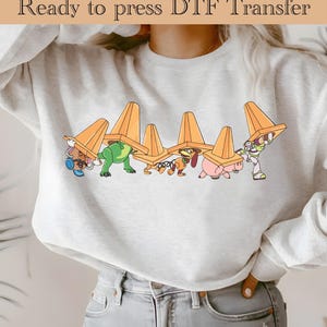 Toy Story Ready To Press, Disney DTF Transfer, Woody DTF, Buzz Heat Transfer, Disneyland Family Vacation DTF, Disney Friends Ready To Press