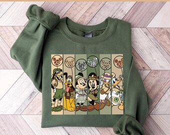 Camiseta Disney Mickey y sus amigos Safari DTF, Camiseta Disney Reino Animal DTF, Camiseta Disney Safari Trip DTF, Camiseta Mickey y sus amigos Salvaje, Camiseta Reino Animal