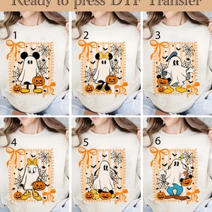 Disney Mickey And Friends Halloween DTF, Mickey Halloween Ready To Press, Mickey Mouse DTF Transfer, Disney Shirt,Mickey Mouse Halloween dtf