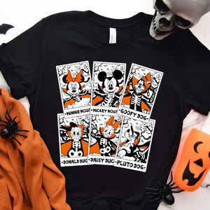 Disney Mickey And Friends Halloween DTF, Mickey Halloween Ready To Press, Mickey Mouse DTF Transfer, Disney Shirt,Mickey Mouse Halloween dtf