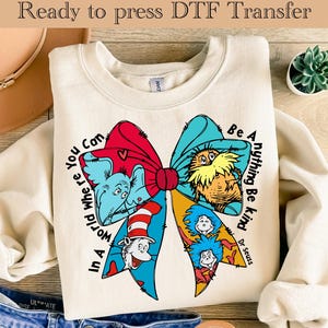 Dr. Seuss Tag bereit zum Pressen, Dr. Seuss Coquette DTF, Katze im Hut DTF, Dr. Seuss Heat Transfer, Lehrer Leben Dtf Transfer, lesen in ganz Amerika