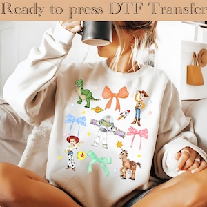 Toy Story Ready To Press, Disney DTF Transfer, You got friend in me DTF Transfers, Woody dtf, buzz lightyear DTF, Disneyland Ready To Press