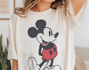 Mickey Mouse DTF, Transferencia térmica de Mickey Mouse, Transferencia DTF de Disneyworld, Listo para imprimir en Disneyland, Transferencias DTF de Mickey, Regalos de Disney