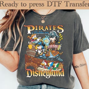 Disney Mickey and Friends Pirates 2025 Ready To Press, Disney Pirates 2025 DTF, Disney Pirates Trip DTF, Mickey And Friends Pirates Shirt