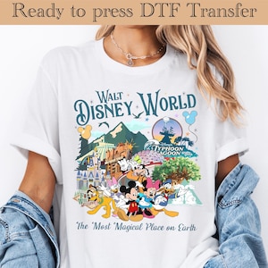The Most Magical Place DTF,Magic Kingdom 2025 Ready To Press,Disney Magic Kingdom Shirt,Disney Castle Heat Transfer,Disney Trip DTF Transfer