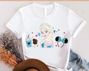 Gefrorene DTF Transfers, Disney bereit zum Pressen, Elsa Anna Olaf Transfer, Mädchenreise Heat Transfer, Cute Disney DTF, Disney Familienurlaub Transfer