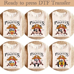 Disney Mickey and Friends Pirates 2025 Ready To Press, Disney Pirates 2025 DTF, Disney Pirates Trip DTF, Mickey And Friends Pirates Shirt