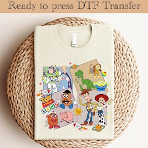 Toy Story Ready To Press, Disney DTF Transfer, You got friend in me DTF Transfers, Woody dtf, buzz lightyear DTF, Disneyland Ready To Press