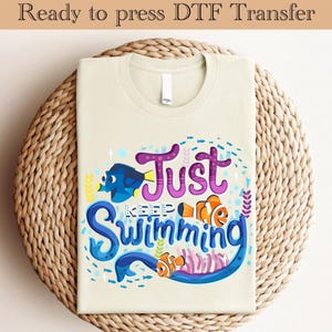 Finding Nemo Family DTF, Finding Nemo Ready To Press, Finding Nemo Heat Transfer, Finding Dory Dtf, Disney Ready To Press, Nemo And Dory DTF