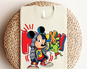 Mickey Mouse DTF, Mickey Mouse Heat Transfer, Disneyworld DTF Transfer, Disneyland Ready to Press, Mickey DTF Transfers, Disney Gifts