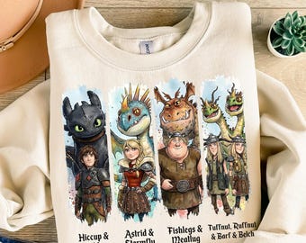 How To Train Your Dragon Friends Ready To Press, Epic Universe Toothless DTF Transfer, How to Train Your Dragon DTF, Disney Night Fury Shirt