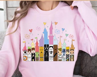 Disney Star Wars Castle Ready To Press, Star Wars Group DTF, Star Wars Characters dtf Transfer, Star Wars Land Shirt, Disneyland Trip DTF