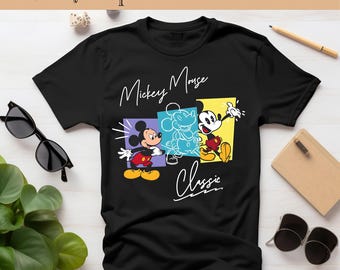Mickey Mouse DTF, Mickey Mouse Heat Transfer, Disneyworld DTF Transfer, Disneyland Ready to Press, Mickey DTF Transfers, Disney Gifts
