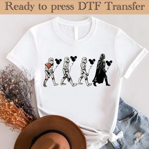 Disney Star Wars Ready To Press, Grupo Star Wars Dtf, Personajes de Star Wars Dtf, Star Wars Land, Viaje a Disneyland DTF