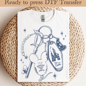Disney Magical Ready To Press,Magic Castle dtf, Family Vacation Transfers, Family 2025 Trip DTF,Disneyland Heat Transfer,Vacation Mode dtf
