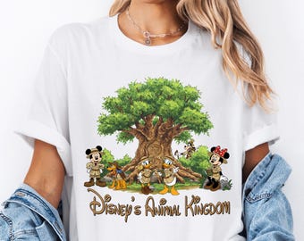 Camiseta Disney Mickey y sus amigos Safari DTF, Camiseta Disney Reino Animal DTF, Camiseta Disney Safari Trip DTF, Camiseta Mickey y sus amigos Salvaje, Camiseta Reino Animal