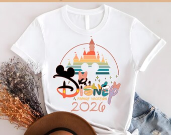 Disney Magic Kingdom 2026 Ready To Press, Disney Magic Kingdom Shirt, Disney Castle Heat Transfer, Disney Trip DTF Transfer, Disney Vacation