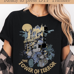 Tower of Terror Heat Transfer - Etsy