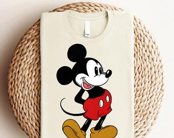 Mickey Mouse DTF, Mickey Mouse Heat Transfer, Disneyworld DTF Transfer, Disneyland Ready to Press, Mickey DTF Transfers, Disney Gifts