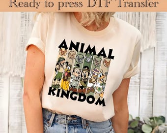 Camiseta Disney Mickey y sus amigos Safari DTF, Camiseta Disney Reino Animal DTF, Camiseta Disney Safari Trip DTF, Camiseta Mickey y sus amigos Salvaje, Camiseta Reino Animal