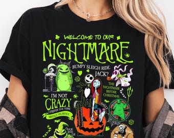 Nightmare Before Coquette Bow Ready To Press, Disney Halloween DTF Transfer, Jack Skellington Halloween DTF, Spooky Season Heat Transfer