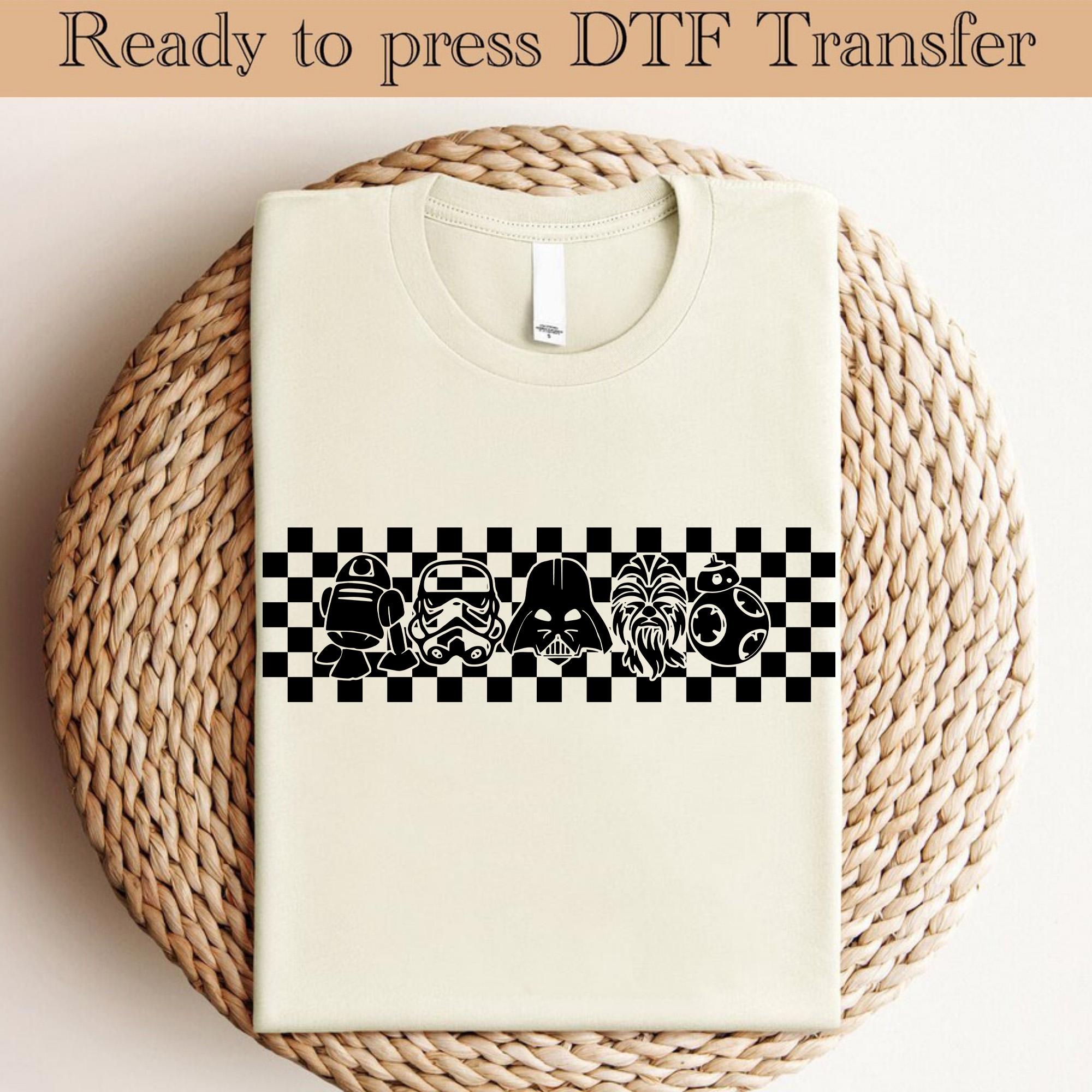 Disney Star Wars Ready To Press, Star Wars Group Dtf, Star Wars Characters dtf, Star Wars Land, Disneyland Trip DTF