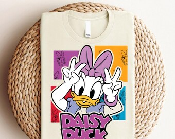 Paperina pronta per la stampa, Daisy Girl DTF, trasferimento personaggi Disney, Magic Kingdom DTF, trasferimenti termici Disney Daisy, trasferimento DTF di Paperina