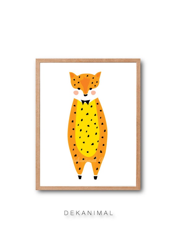 Baby Leopard Art Print Safari Animal Print Baby Animal Kids Room Art Nursery Decor Home Decor Ideas Bedroom Decor Ideas Baby Shower