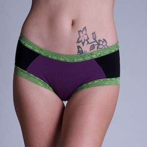 Soy and Organic Cotton Motley Panties