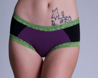 Soy and Organic Cotton Motley Panties