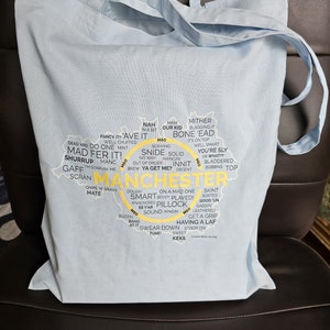 Dark Light Tote Bag - MancMap