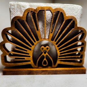 Thanksgiving-Serviettenhalter CNC-Datei