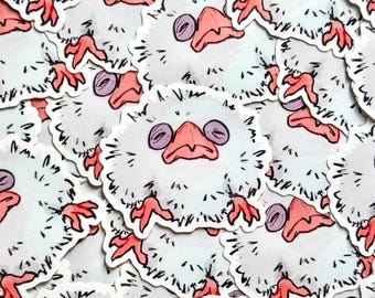 Pygmy Falcon Eepy Bird Sticker