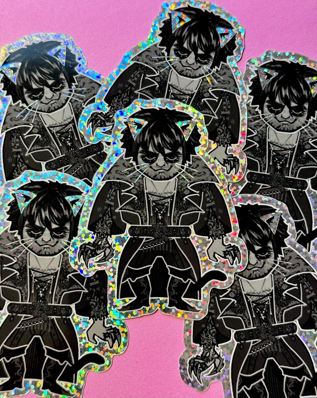 Catboy Gortash Sticker - Etsy