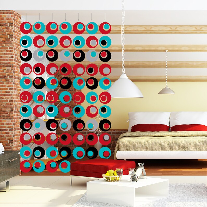 Rad Retro Room Divider Stunning Groovy DIY Kit Partition | Etsy