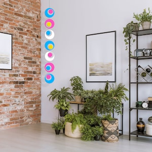 Sunny View Pool Club Jeannie Stardust Art-mobiel DIY KIT - Modern Starburst-ontwerp uit het midden van de eeuw - Hangende mobiele telefoons - MCM-huisdecoratie Cadeau-idee!