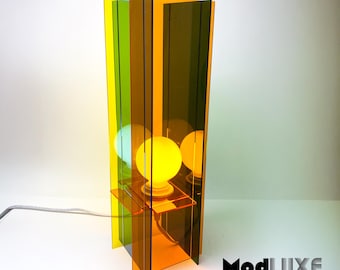 MODLuxe Art Lamp: Mid-Century Modern Sculptural Lighting, Handmade in USA