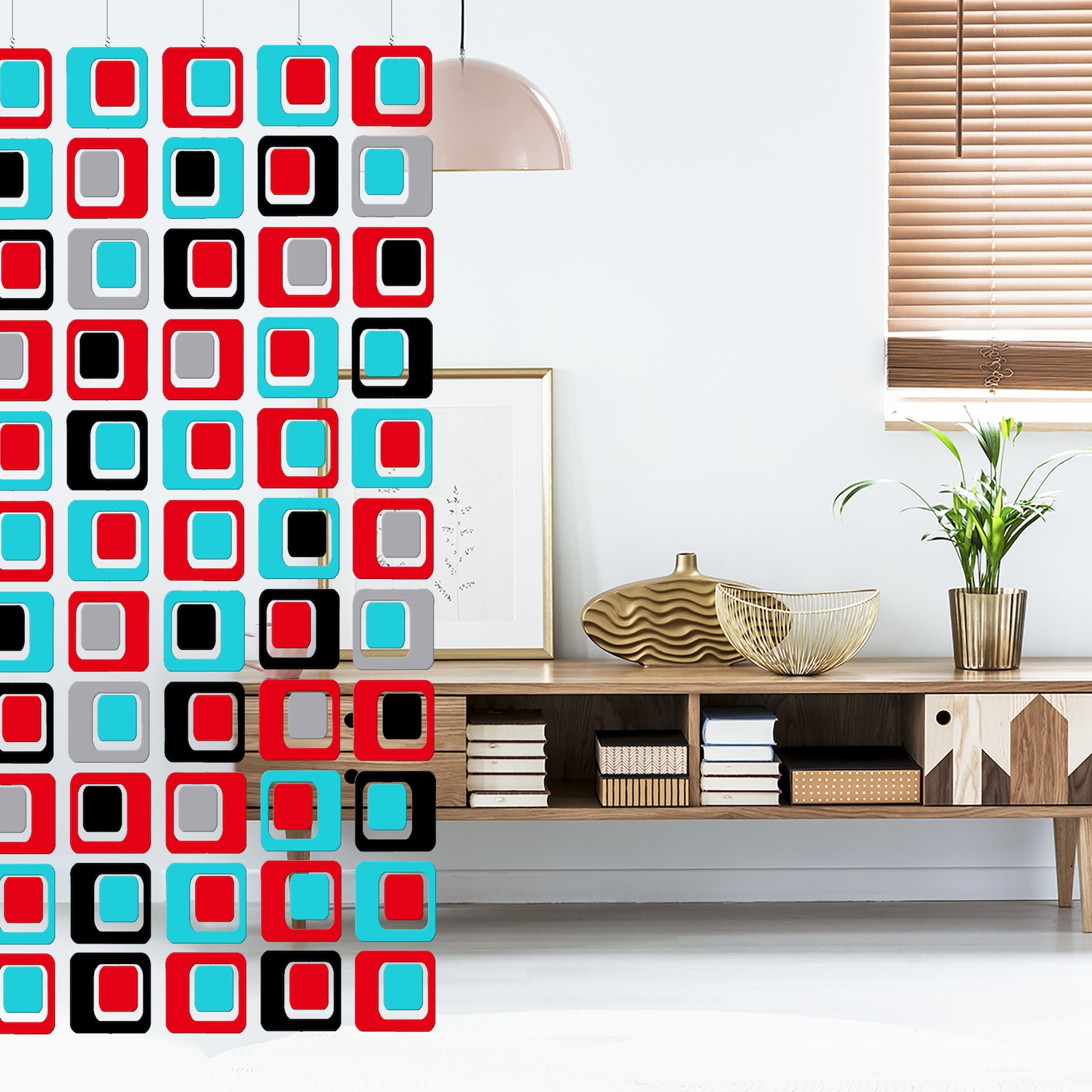 Coolsville Mix 'n Match Atomic DIY Kit - Retro Room Dividers | Wall Art ...