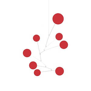 EXUBERANT Mobile: Mid Century Modern Kinetic Art - Atomic Mobiles