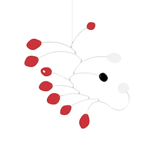 THE MCM Art Mobile | Mid Century Modern Kinetic Hanging Mobiles | Atomic Retro Home Decor