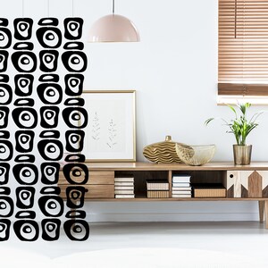 Kit fai da te per divisorio per ambienti Retro-A-GoGo Atomic: MCM Mid Century Home Decor Mobili, schermi, tende o decorazioni murali immagine 5